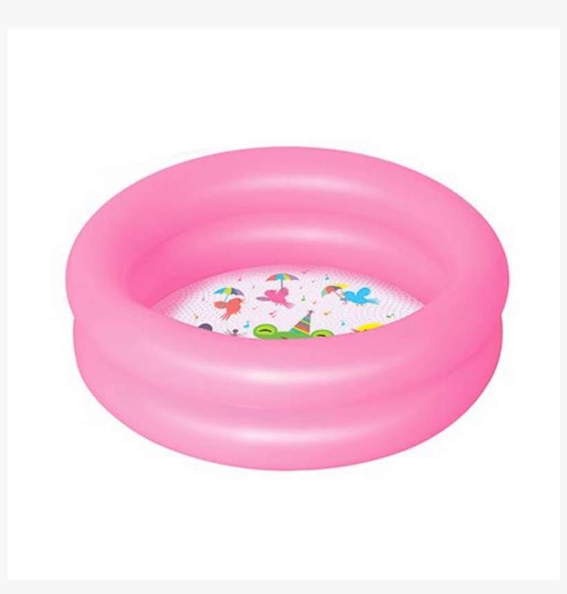 Bestway 51061 2 Halkali Renkli̇ Çocuk Havuzu Pembe - Inflatable, transparent png download