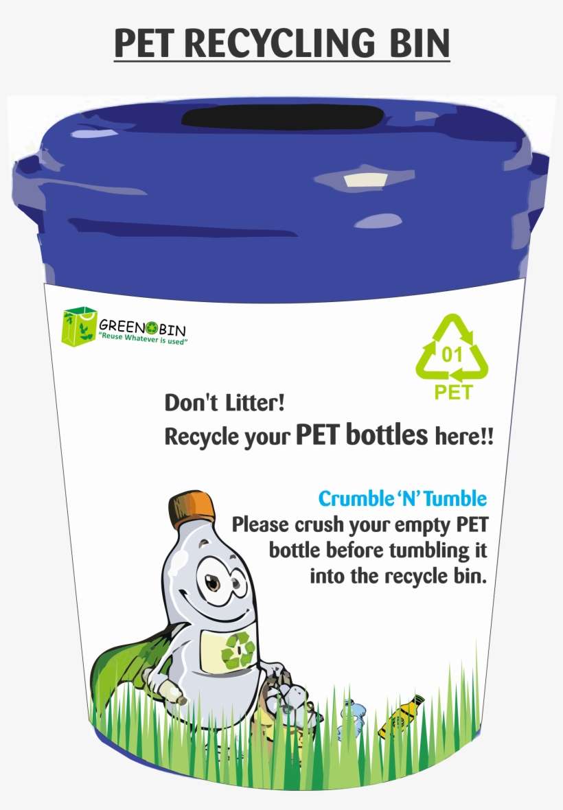 Common Recycling Bin - Glass Recycling, transparent png download