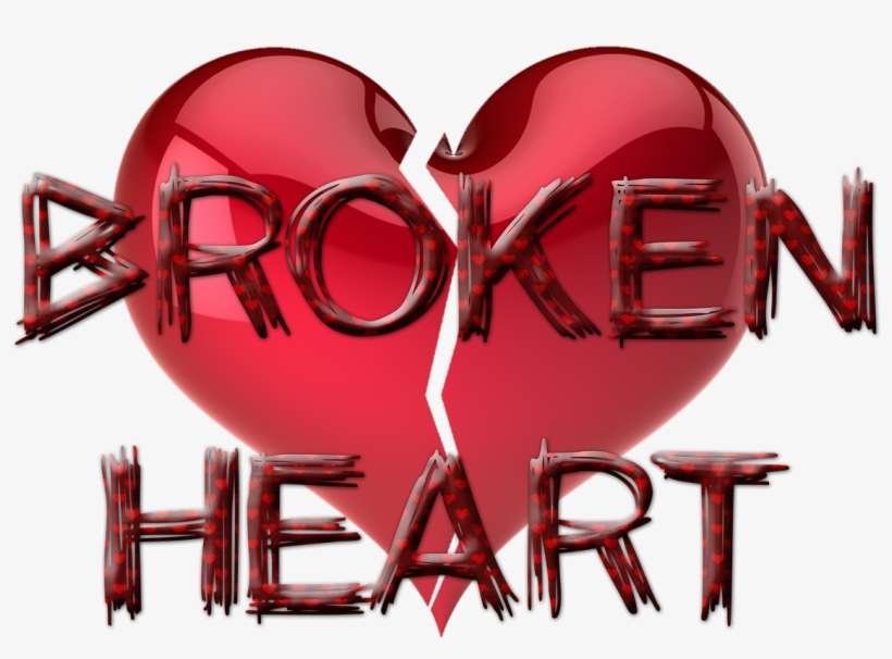 Heart Crack Broken - Heart Crack, transparent png download