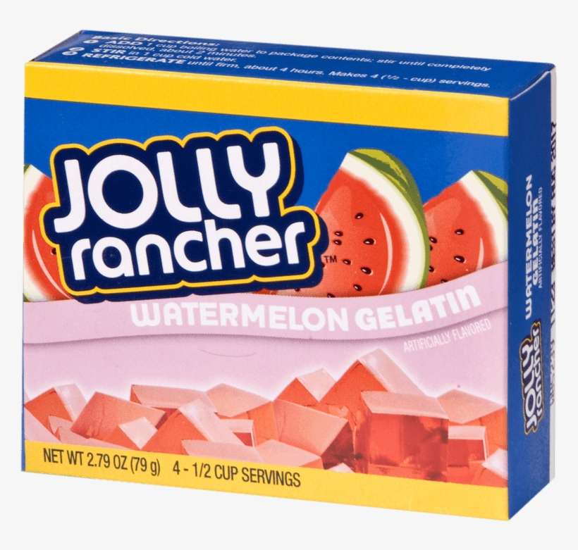 Jolly Rancher Watermelon Gelatin - Jolly Rancher Jello, transparent png download
