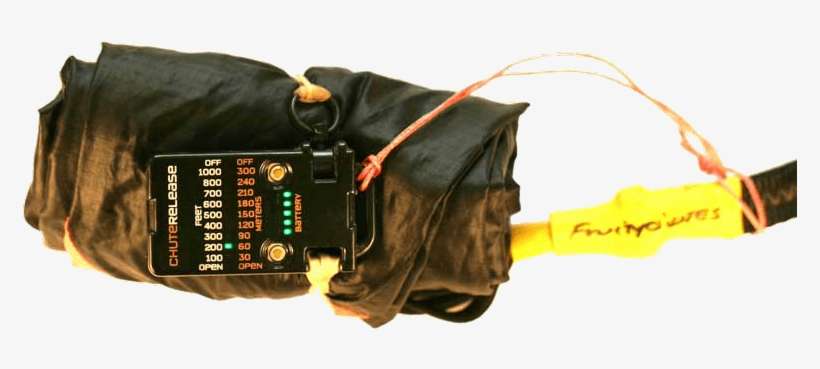 Chute Release Holds A Rolled Up Parachute - Jolly Logic Chute Release, transparent png download