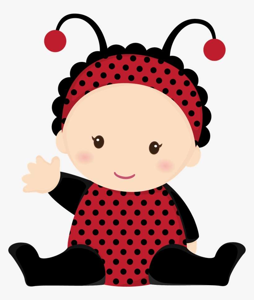 Ladybug Clipart Boy - Baby Ladybug Clipart, transparent png download