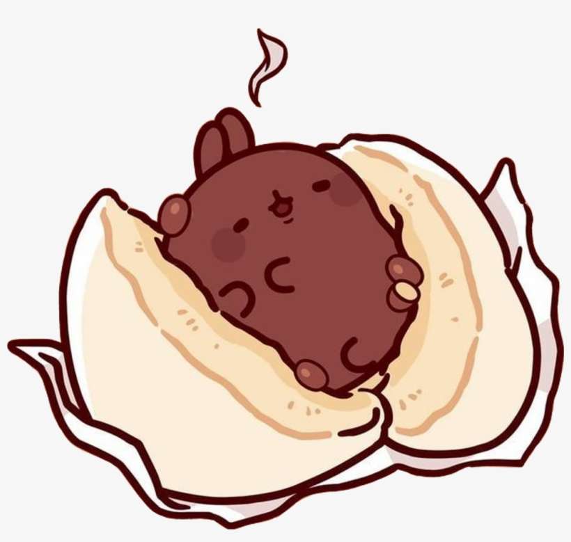 Molang Sticker, transparent png download