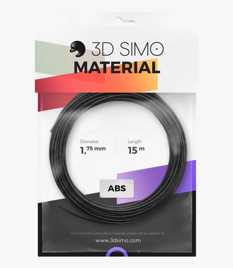 Abs Packs - 3d Printing Filament, transparent png download