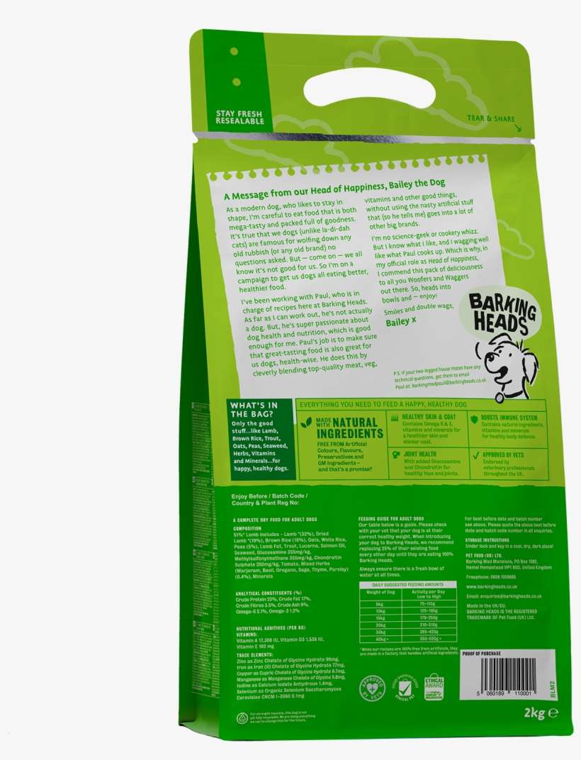 barking heads large breed