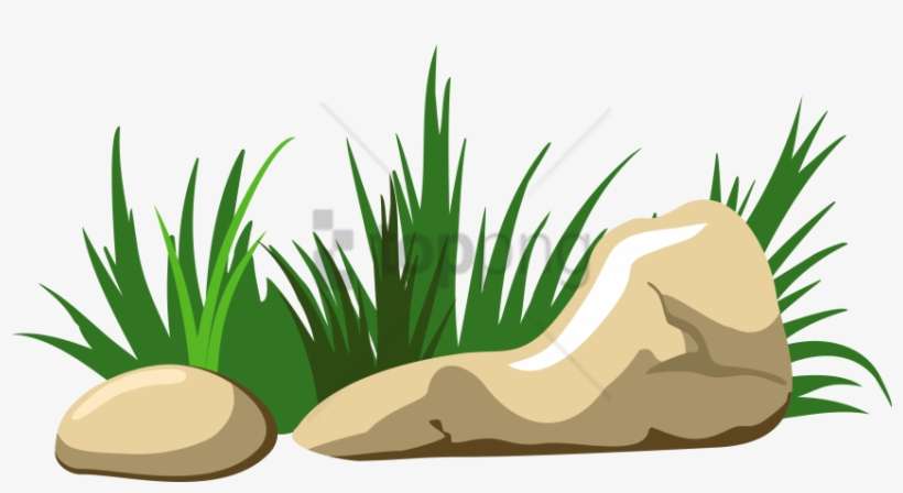 Free Png Download Grass Cartoon Png Images Background - Transparent Background Rock Clipart, transparent png download