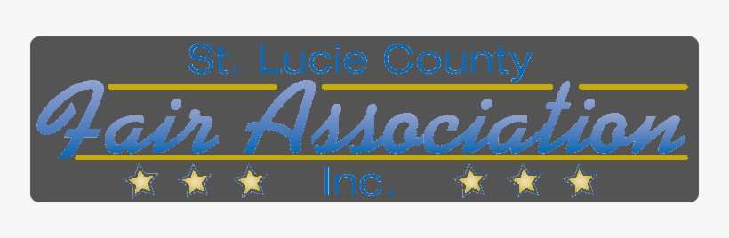 Saint Lucie County Fair Association - Calligraphy, transparent png download