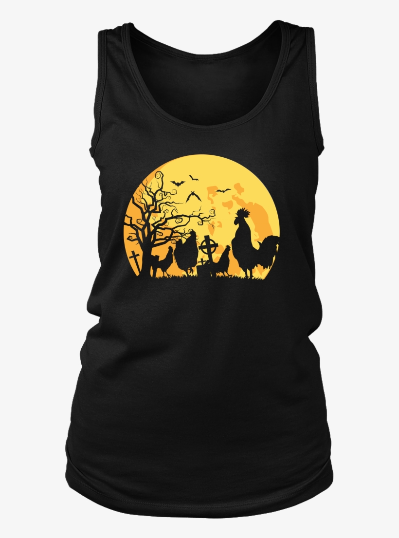 Halloween Moon Chicken - Shirt, transparent png download