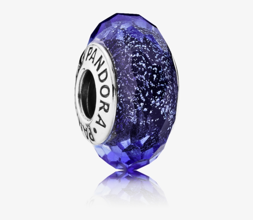 Pandora Blue Fascinating Iridescence Charm, Murano - Pandora 791646, transparent png download