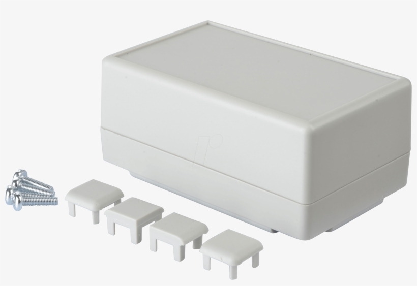 Plastic Enclosure Grey - Electrical Connector, transparent png download