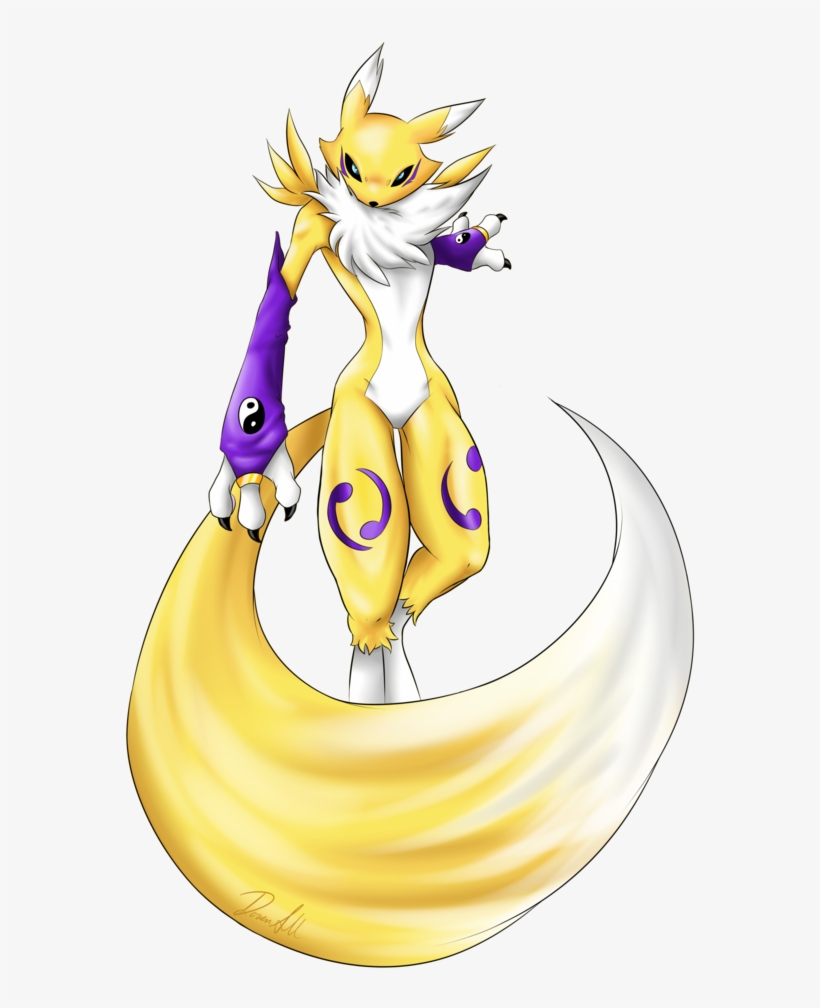 Digimon On Pinterest - Renamon Png, transparent png download