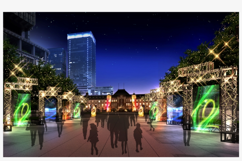 Tokyo Michiterasu2018 / Photos For Illustrative Purposes - 東京 駅 イルミネーション 2018, transparent png download