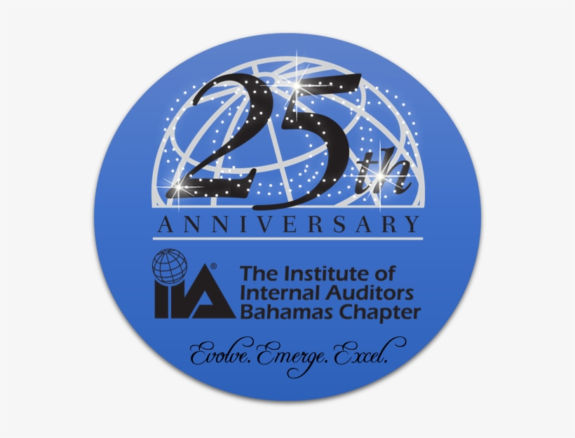 25th Anniversary Logo - Institute Of Internal Auditors, transparent png download