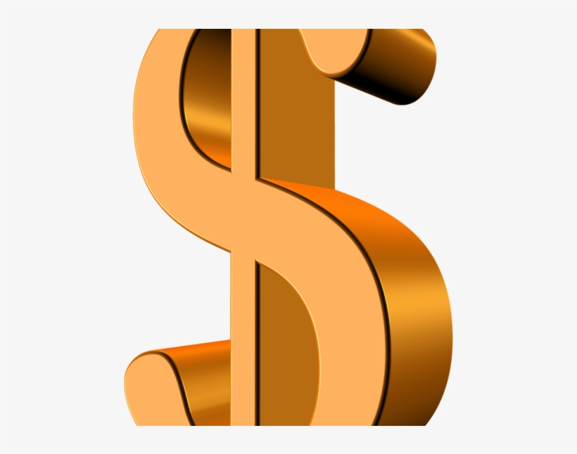Dollar Sign Silhouette At Getdrawings - Finance, transparent png download