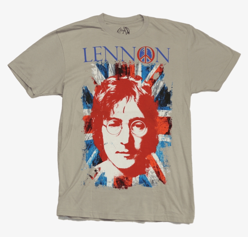 John Lennon Peace T-shirt - John Lennon, transparent png download