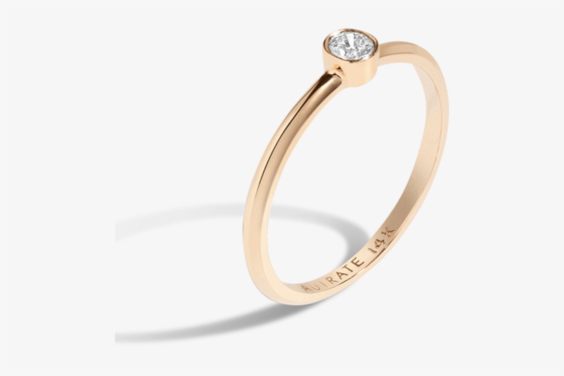 White Diamond Ring - Engagement Ring, transparent png download