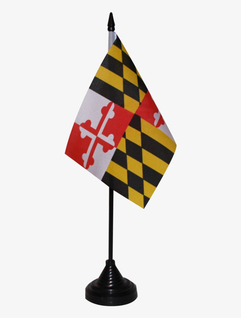 Usa Maryland Table Flag - Flag, transparent png download