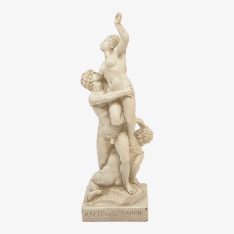 Ratto Delle Sabine, Rape Of Sabine Women - Statue, transparent png download