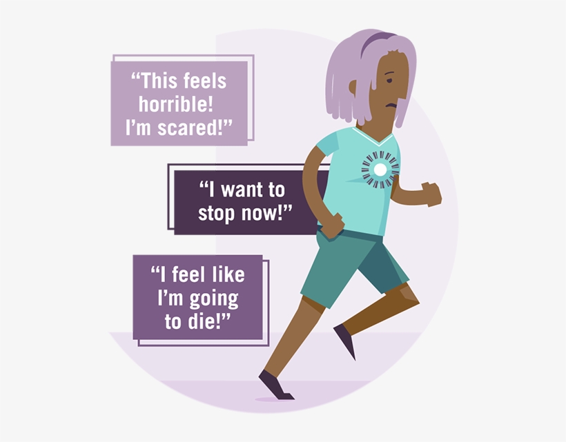 Simone Needed To Learn That A Racing Heart Isn't Dangerous, - Running, transparent png download