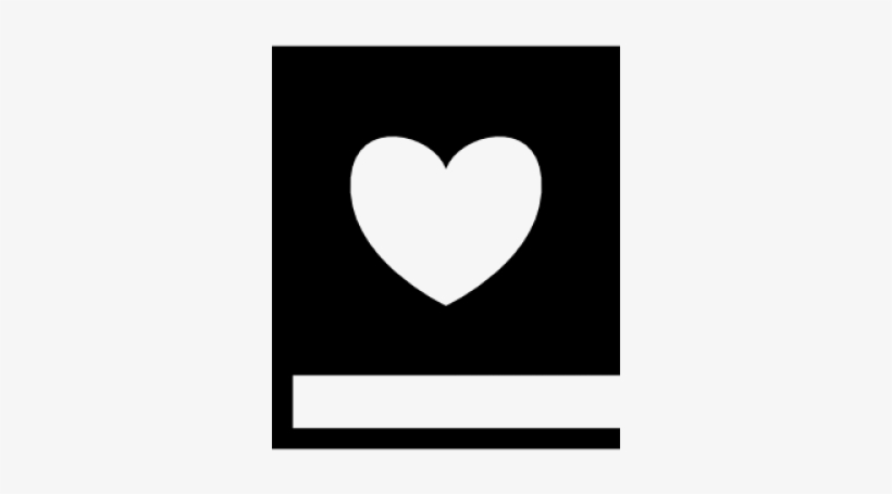 Heart Icons Book - Heart, transparent png download