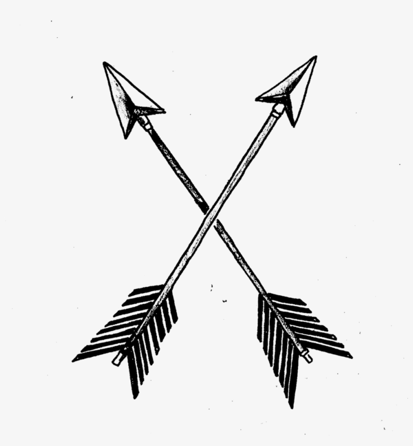 T O U N D R A Shoulder Tats, Arrow Art, Friend Tattoos, - Line Art, transparent png download