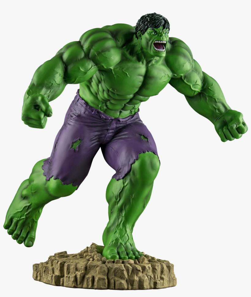The Incredible Hulk Limited Edition 1/6th Scale Statue - Hulk Half Scale Statue, transparent png download