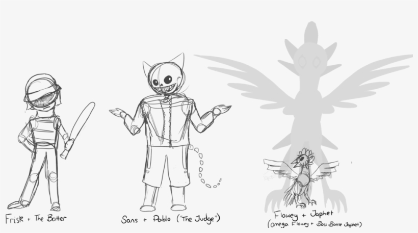 View Topic Undertale Fanclub - Line Art, transparent png download