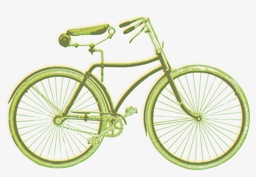 Vintage Bicycle - Valentines Day Bike Quotes, transparent png download