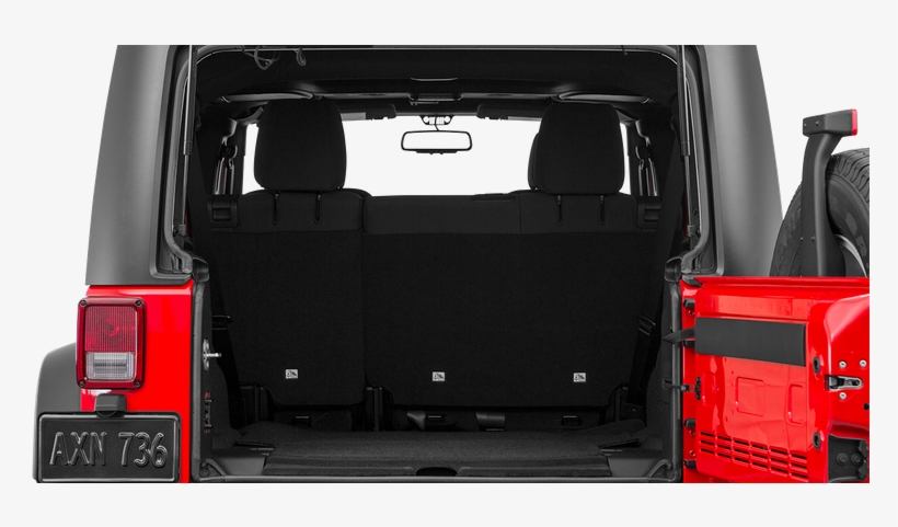 800 X 400 2 - 2017 Jeep Wrangler Unlimited Cargo Space, transparent png download