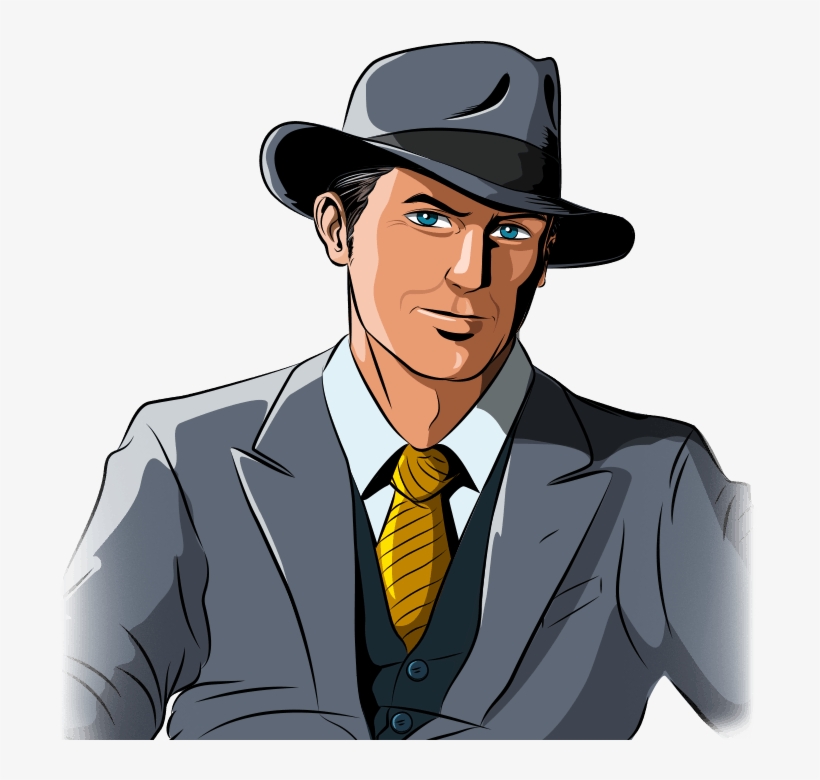 American Gangster™ - Illustration, transparent png download