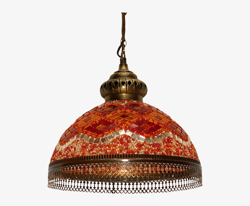 Mosaicglass Hanging Lamp - Dome, transparent png download