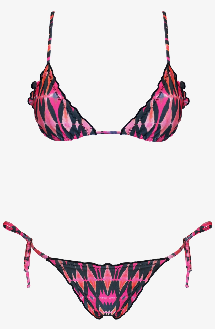 Top/bronze Bikini Top - Lingerie Top, transparent png download