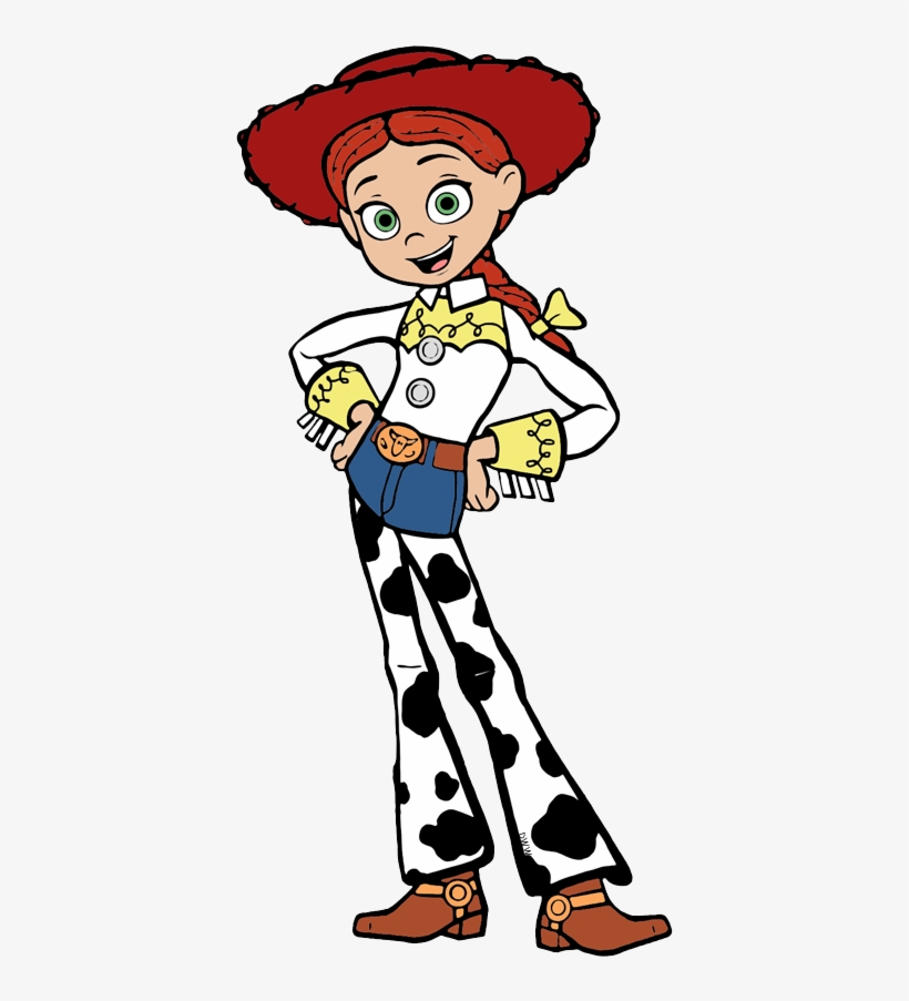 Jessie Standing With Her Hands On Her Hips - Cartoon, transparent png download