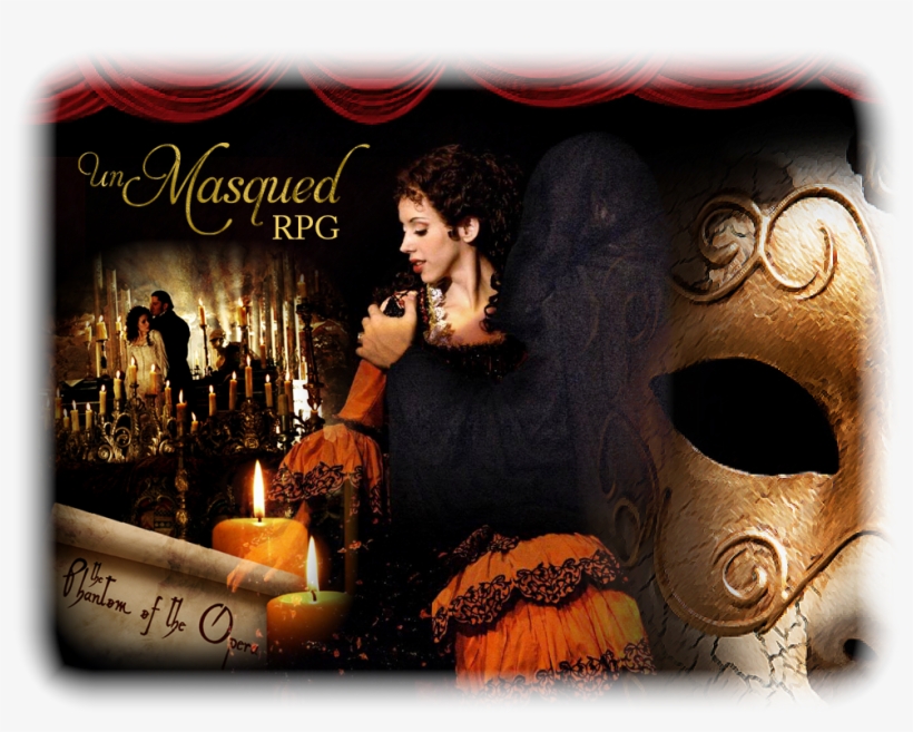 Unmasqued -phantom Of The Opera Rpg On Roleplayer - Phantom Of The Opera, transparent png download