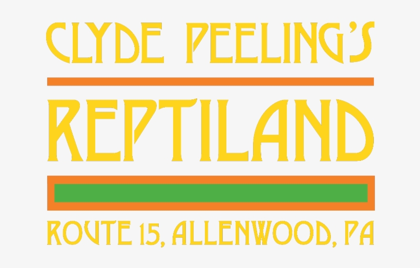 Clyde Peeling Reptiland, transparent png download
