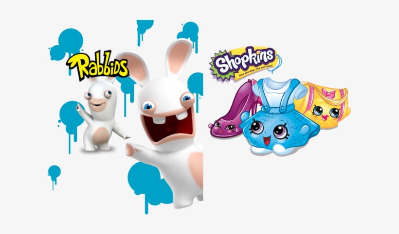 Image Rabbids And Shopkins Happy Meal Mcdonalds Png - Shopkins, transparent png download