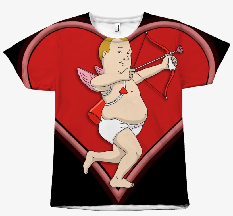 Bobby Hill Cupid All Over Print Shirt - Bobby Hill Cupid, transparent png download