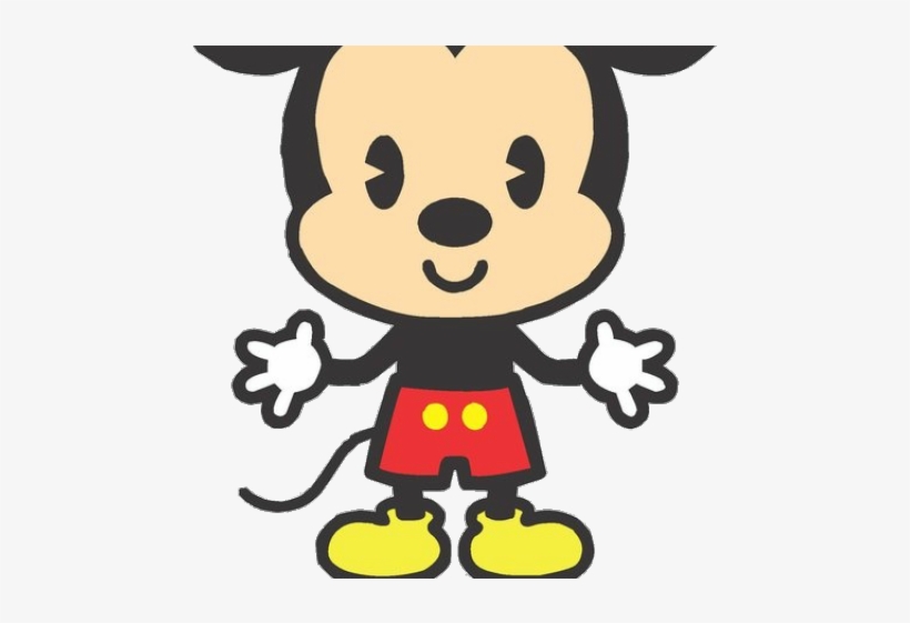 Drawn Mickey Mouse Cool - Cute Cartoon Mickey Mouse, transparent png download