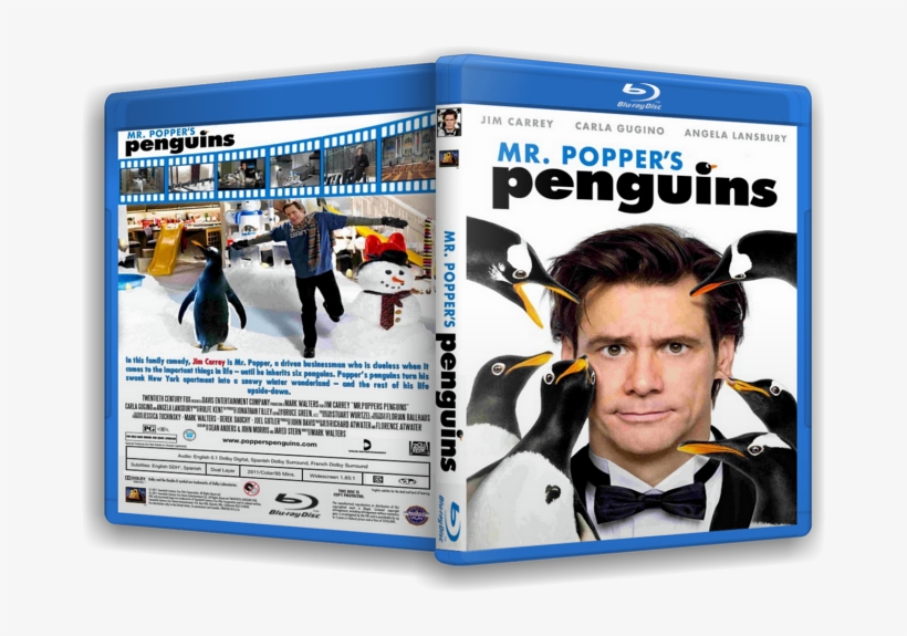 Mr Poppers Penguins - Mr Popper's Penguins 2011 Dvd, transparent png download