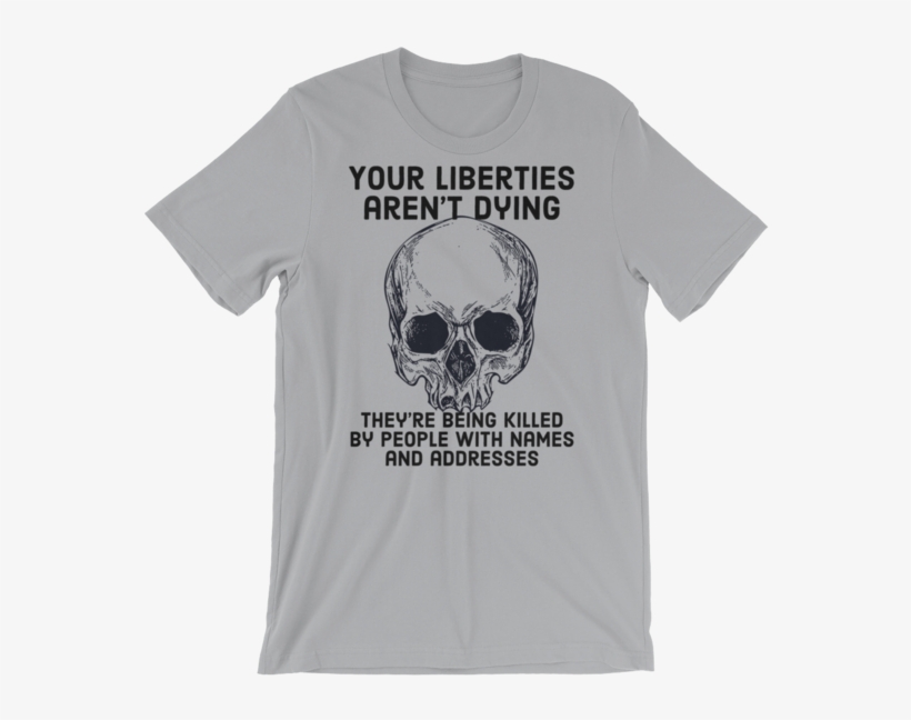 Liberties Aren't Dying Light T-shirt - Ros Sereysothea Shirt, transparent png download