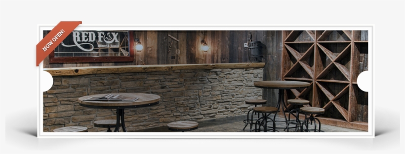 Red Fox Winery Now Open - Coffee Table, transparent png download