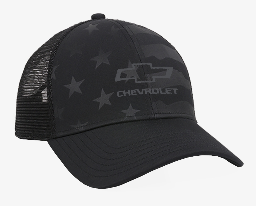 Chevrolet Stars Stripes Mesh Hat - Cappello The North Face Nero, transparent png download