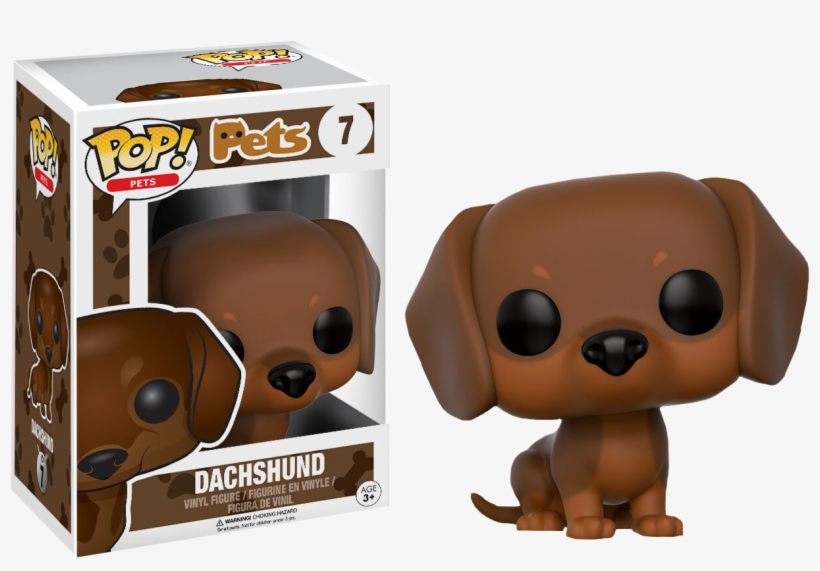 Pets - Funko Pop Dachshund, transparent png download