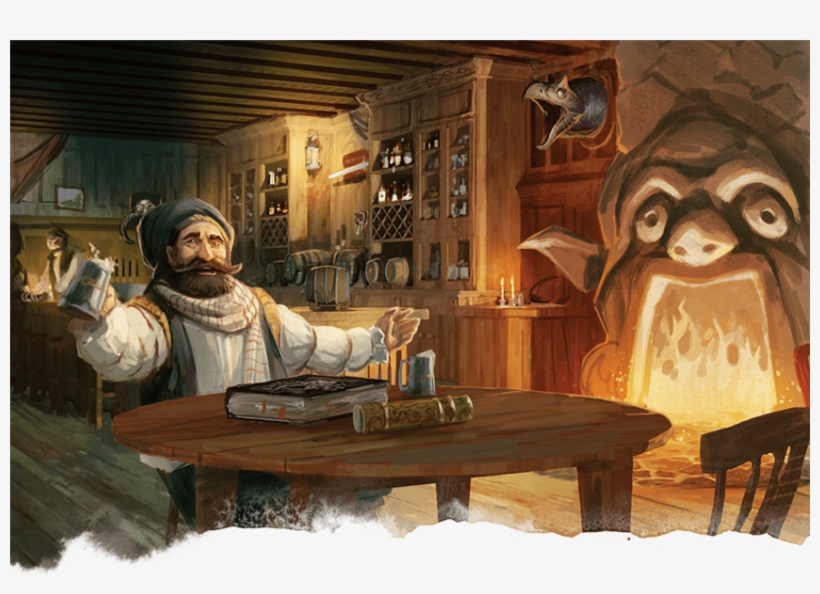 A True And Unvarnished Account Of The Horrors And Paranoia - Waterdeep Dragon Heist Art, transparent png download