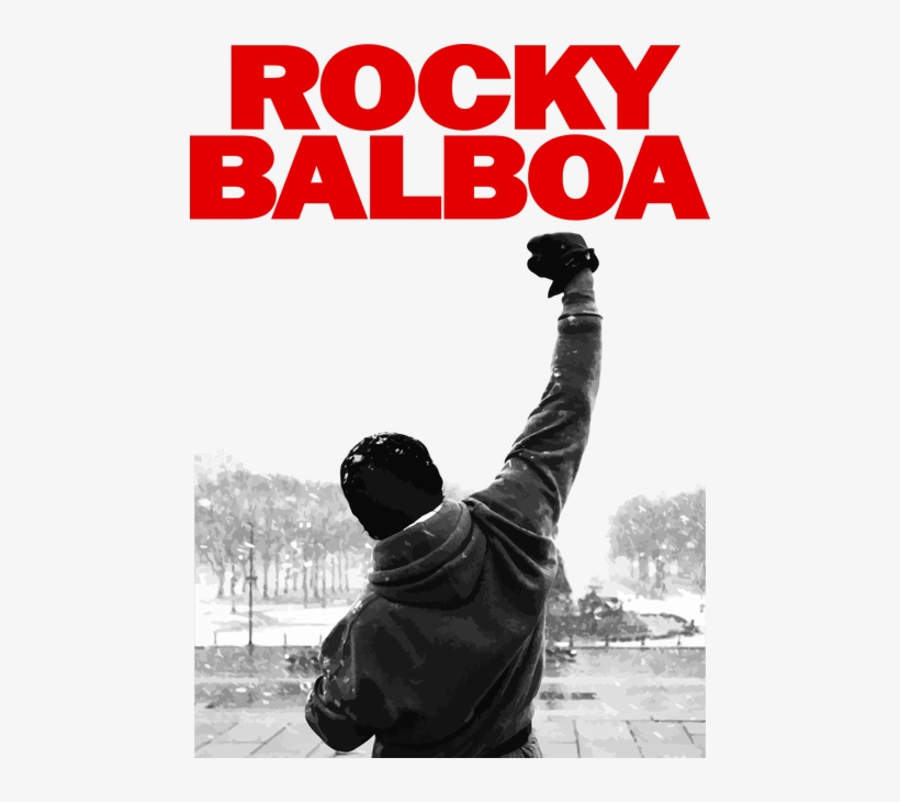 Rocky Balboa Póló Minta - Poster, transparent png download