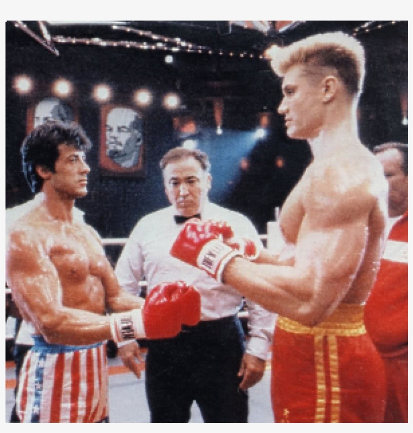 Rocky American Flag Costume - Rocky 4, transparent png download