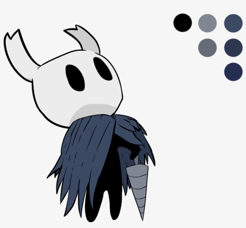 Fang Drawing Hollow - Hollow Knight The Knight Png, transparent png download