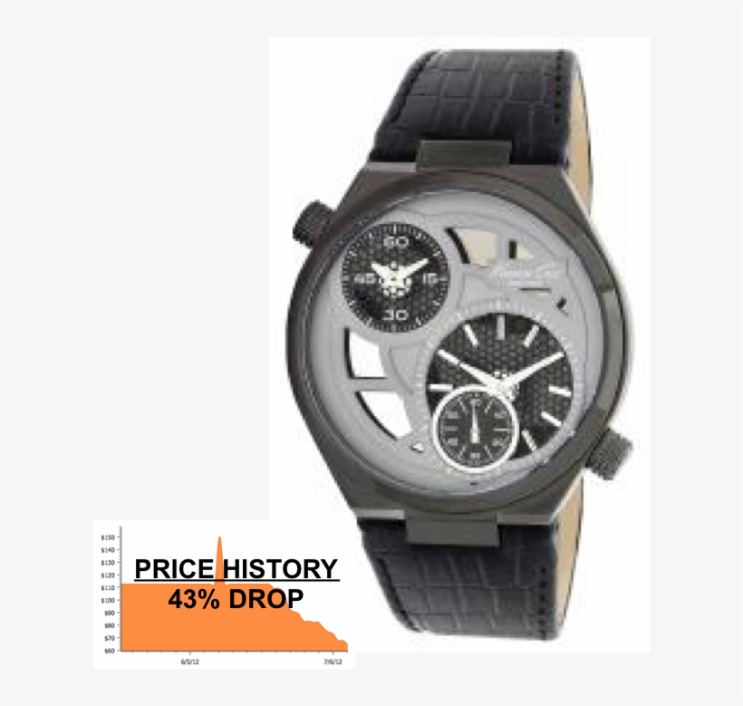 Kenneth Cole Mens Transparent Watch - Analog Watch, transparent png download