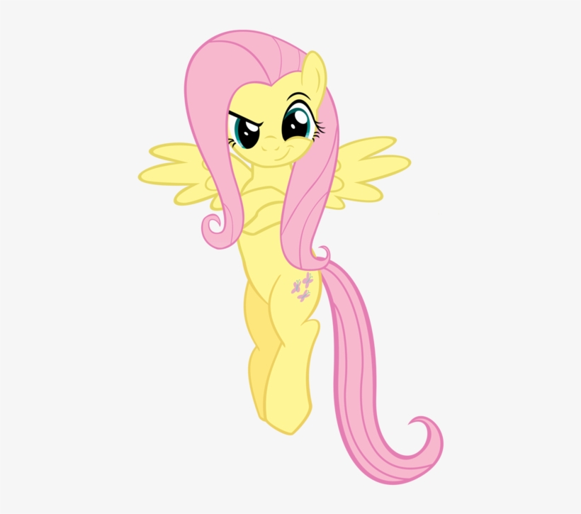 Kuren247, Dreamworks Face, Fluttershy, Safe, Simple - Cartoon, transparent png download