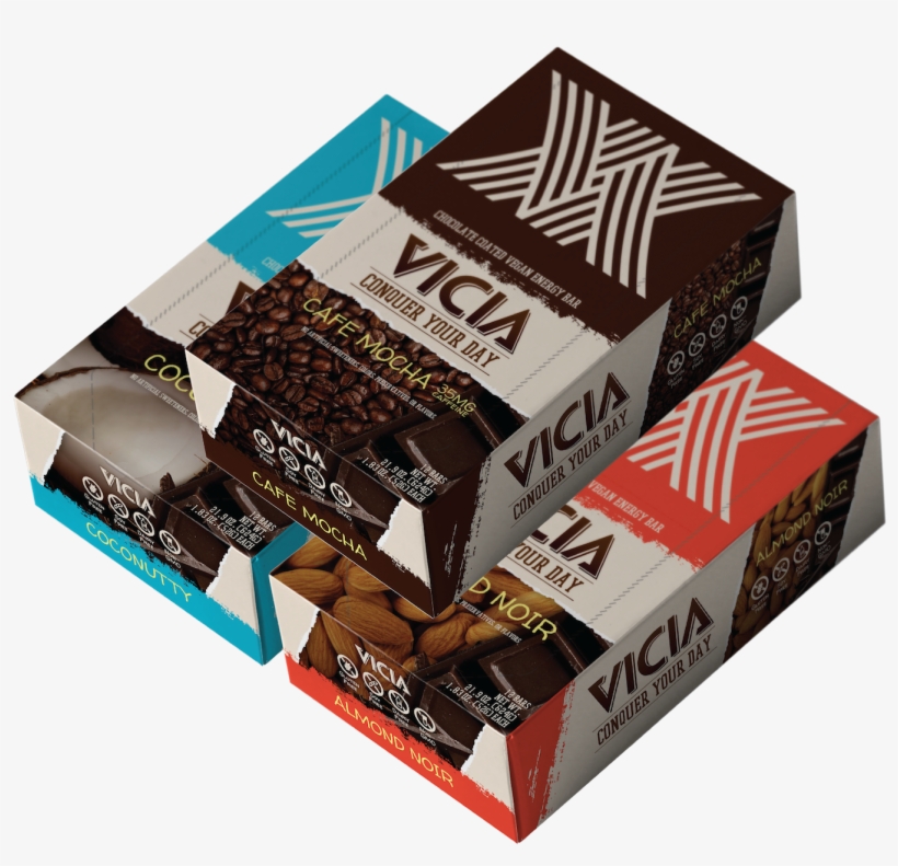 Vicia Energy Bar - Chocolate, transparent png download